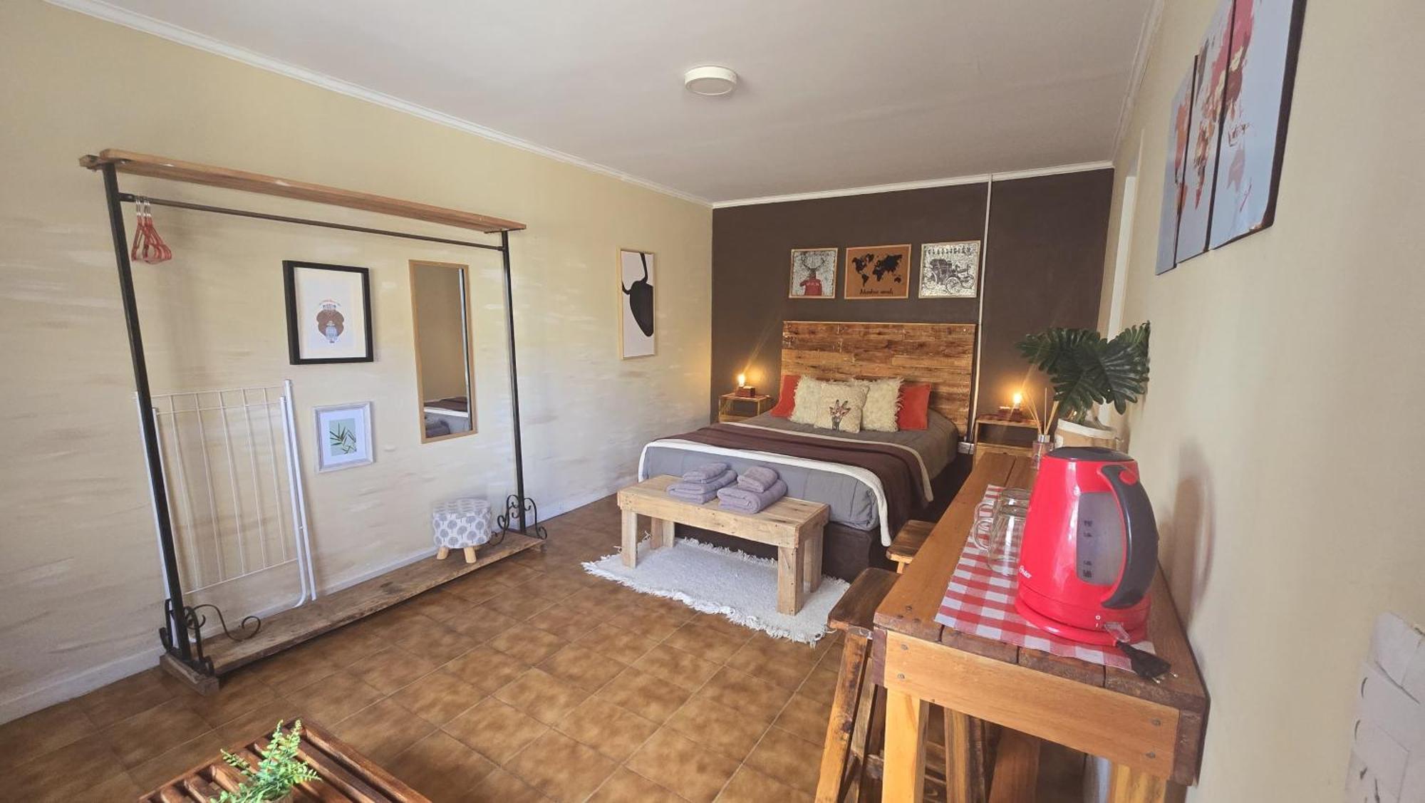 Hostel Del Lago, Habitaciones Privadas Y Cabanas エル・チャルテン エクステリア 写真
